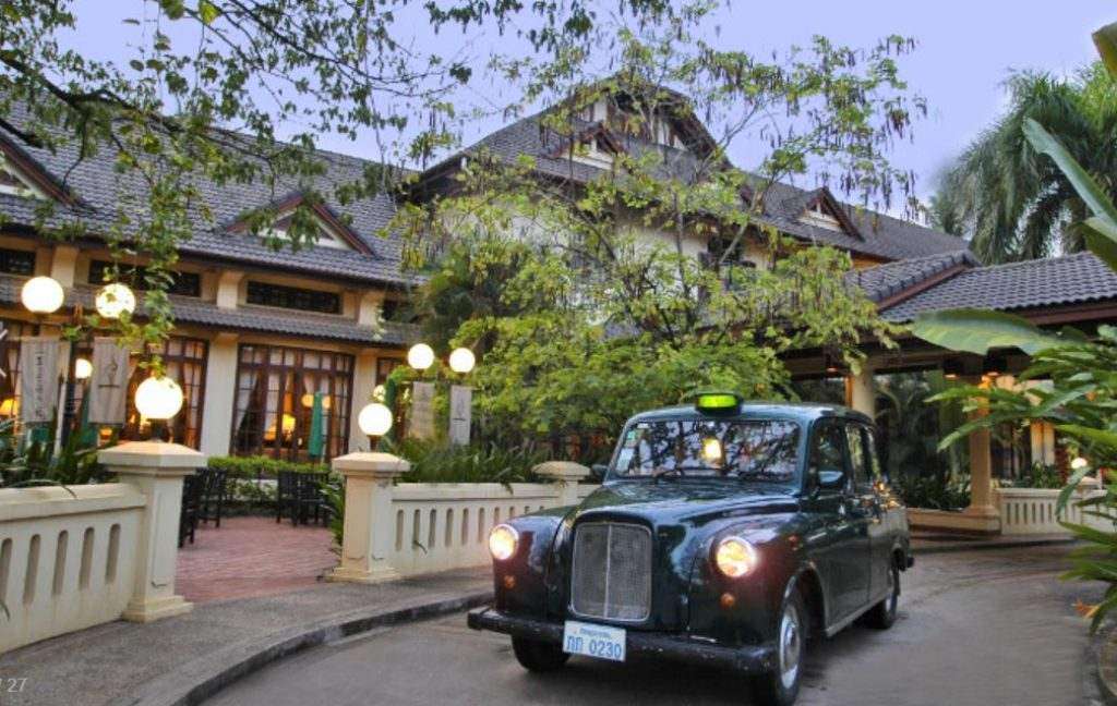 Laos vientiane settha palace hotel exterior